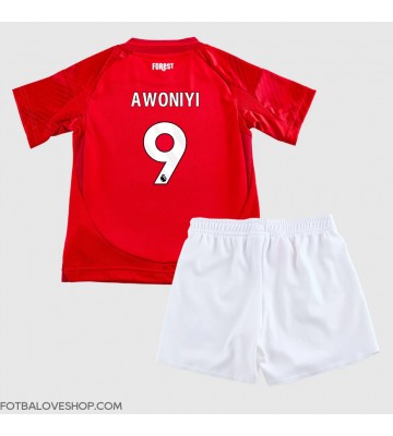 Nottingham Forest Taiwo Awoniyi #9 Dětské Domácí Dres 2024-25 Krátký Rukáv (+ trenýrky)
